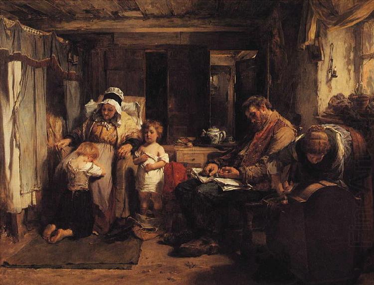 When the Day is Done, Thomas Faed